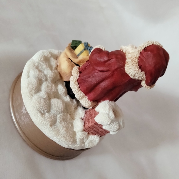 Christmas Santa Claus Figurine Candle Topper - Picture 6 of 16